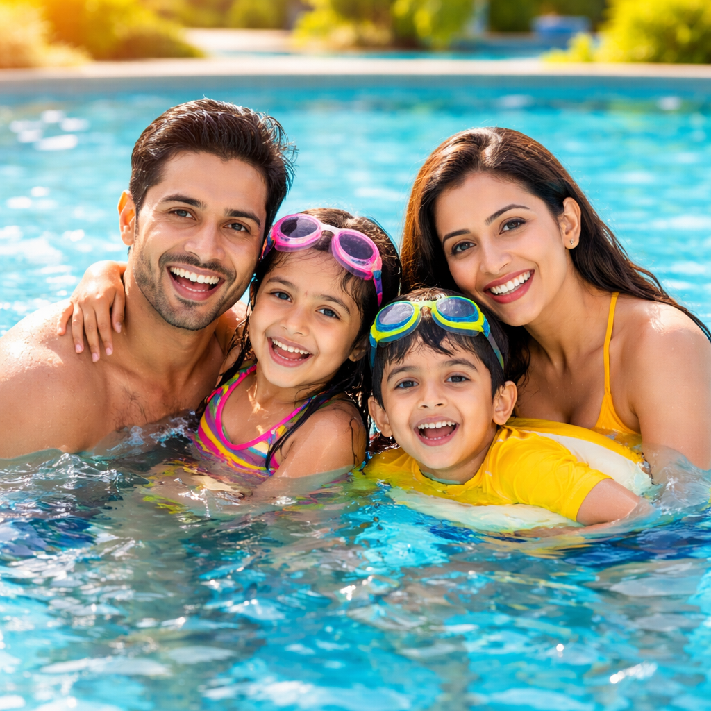 Family fun poster for THE EAGLE WATER WORLD